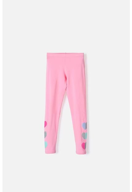 Leggins De Mic Con Estampado Rosado Para Niña 8