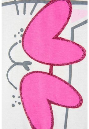 Pijama De Mic 3 Piezas Marfil Y Rosado Para Niña 4