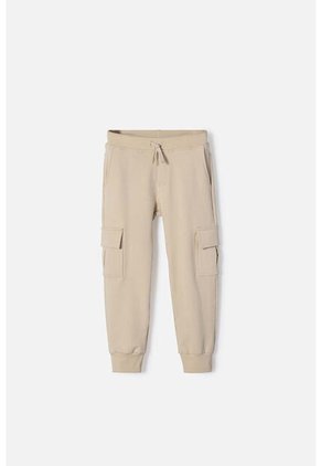 Jogger De Mic Con Cordón Caqui Para Niño 6