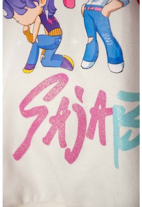 Buzo De K- Pop Demon Hunters Con Capucha Fucsia Para Niña