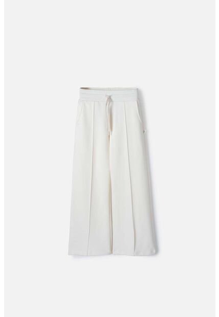 Jogger Mic Con Cordón Marfil Para Niña 10