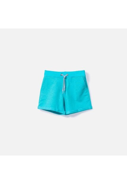 Short De Mic Con Cordón Azul Para Niña 4