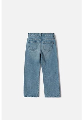 Jean De Mic Con Bolsillos Azul Para Niño