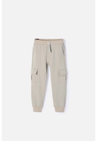 Jogger De Mic Con Cordón Verde Aceituna Para Niño 8 MARCA MIC