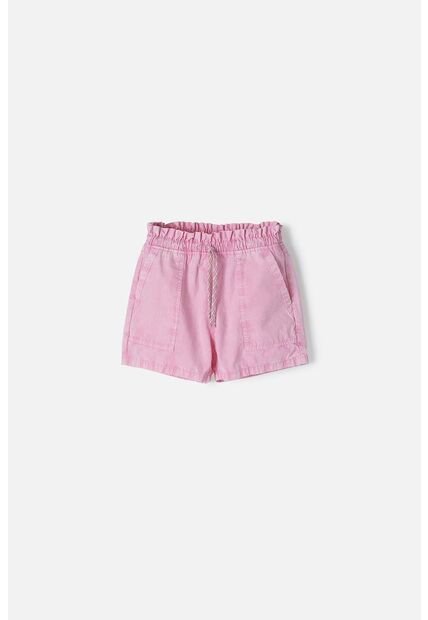 Short De Mic Con Cordón Rosado Para Niña 6