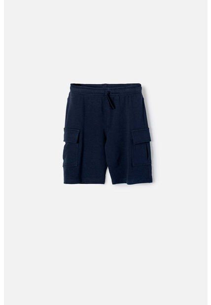 Bermuda De Mic Con Cordón Azul Para Niño 4