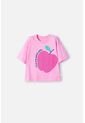 Camiseta De Mic Manga Corta Rosado Para Niña 6 de MARCA MIC