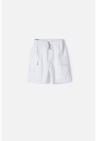 Bermuda De Mic Con Cordón Blanco Para Niño 14 MARCA MIC