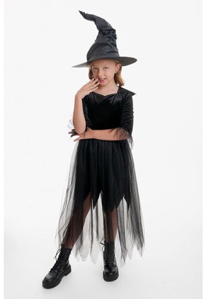 Disfraz Bruja De Mic Para Niña 10
