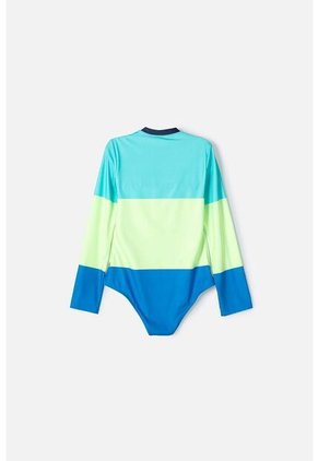 Vestido De Baño De Mic Multicolor Para Niña 12