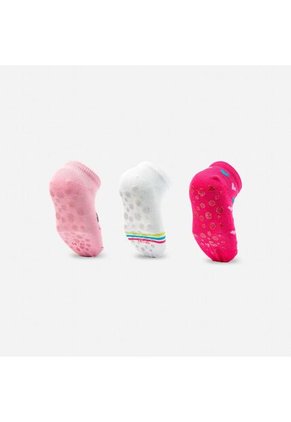 Medias X3 De Mic Multicolor Para Niña 8-10