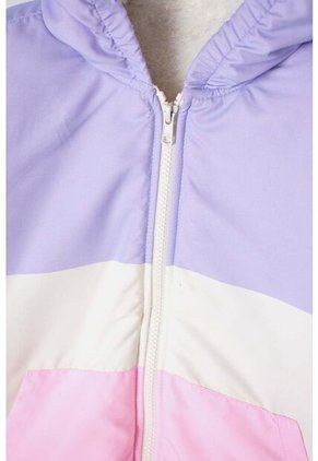 Chaqueta De Mic Con Cierre Multicolor Para Niña 4
