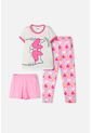 Pijama De Mic 3 Piezas Marfil Y Rosado Para Niña 6 de MARCA MIC