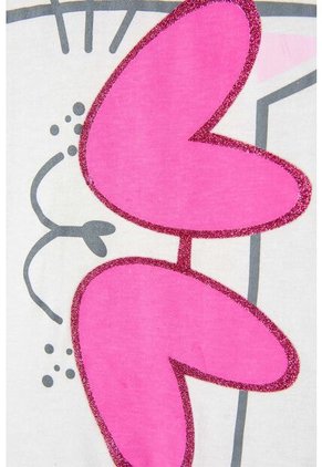 Pijama De Mic 3 Piezas Marfil Y Rosado Para Niña 6