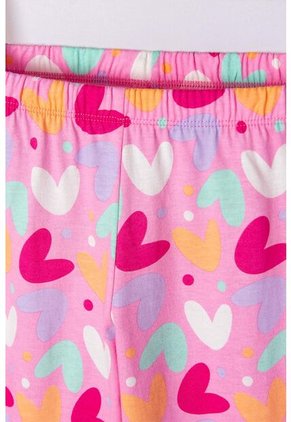 Pijama De Mic 3 Piezas Marfil Y Rosado Para Niña 6