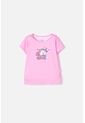 Camiseta De Mic Manga Corta Rosada Para Niña 12 de MARCA MIC