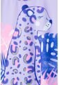 Vestido De Baño Mic Morado Con Estampado Animal Print Para Niña 6 de MARCA MIC