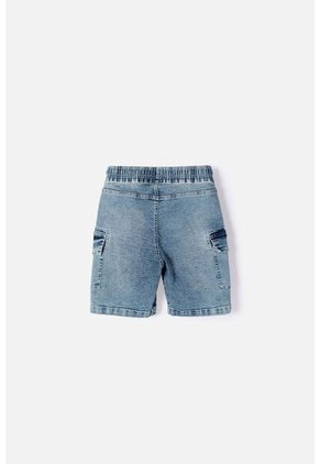 Bermuda De Mic Con Cordón Azul Para Niño 4