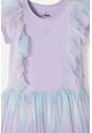 Vestido De Mic Con Falda En Tull Morado Para Niña 12 de MARCA MIC
