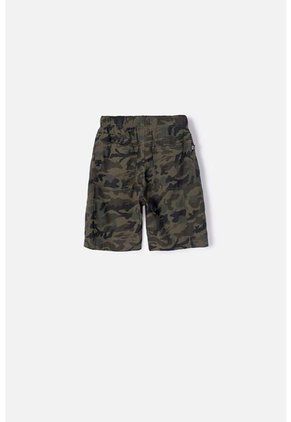 Bermuda De Mic Con Cordón Verde Para Niño 8