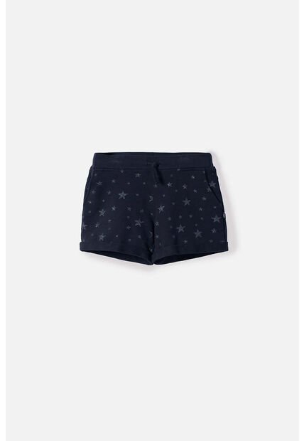 Short De Mic Con Cordón Negro Para Niña 10