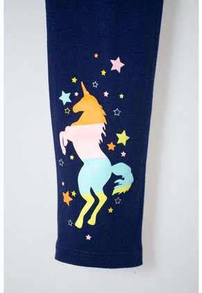 Leggins De Mic Azul Para Niña 8