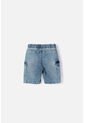 Bermuda De Mic Con Cordón Azul Para Niño 4 de MARCA MIC