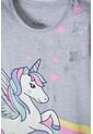 Camiseta De Mic Manga Corta Gris Para Niña 4 de MARCA MIC
