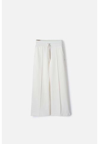 Jogger Mic Con Cordón Marfil Para Niña 10 MARCA MIC