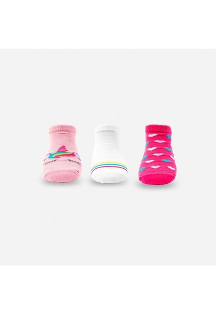 Medias X3 De Mic Multicolor Para Niña 8-10