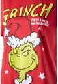 Pijama De Grinch Pantalón Largo Rojo Para Mujer de MARCA MIC
