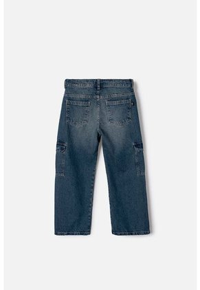 Jeans De Mic Azul Para Niño 4