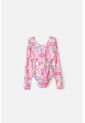 Vestido De Baño Mic Manga Larga Multicolor Para Niña 8 de MARCA MIC