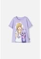 Camiseta De Mic Manga Corta Lila Para Niña 12 de MARCA MIC