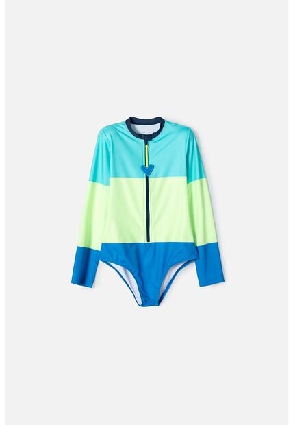 Vestido De Baño De Mic Multicolor Para Niña 8