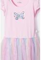 Vestido De Mic Con Falda En Tull Rosada Para Niña 6 de MARCA MIC