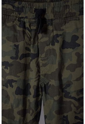 Jogger De Mic Con Cordón Verde Militar Para Niño 4