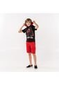 Bermuda Mic Con Cordón Ajustable Roja Para Niño 6 de MARCA MIC