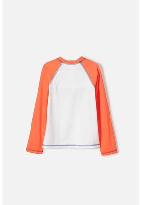 Camiseta De Baño Mic Manga Larga Para Niño 12