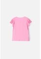 Camiseta De Mic Manga Corta Rosada Para Niña 8 de MARCA MIC