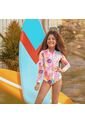 Vestido De Baño Mic Manga Larga Multicolor Para Niña 6 de MARCA MIC