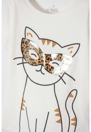 Conjunto De Mic Con Falda En Bolero Marfil Para Niña 6