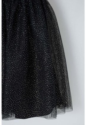 Falda De Mic Tipo Tutú Negra Para Niña 6