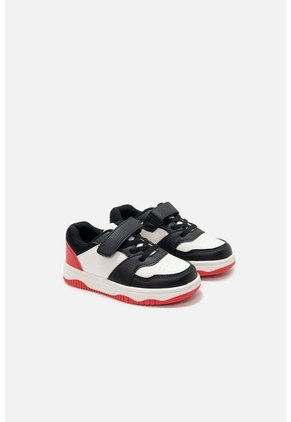 Tenis De Mic Blanco Rojo Y Negro Para Niño 32