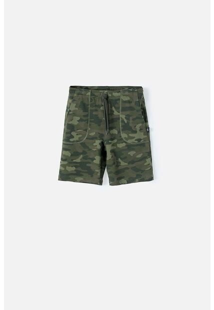 Bermuda De Mic Con Cordón Verde Para Niño 4