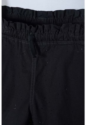 Short De Mic Con Cordón Negro Para Niña 12