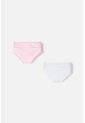 Pack X2 Panties De Capybara Rosa Y Blanco Para Niña 4 de MARCA MIC
