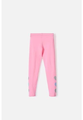 Leggins De Mic Con Estampado Rosado Para Niña 8