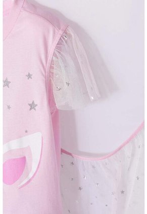 Camiseta Mic Multicolor Manga Corta Para Niña 10