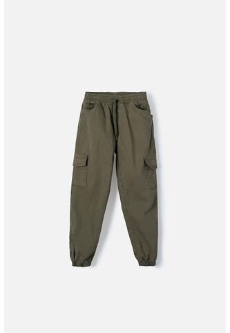 Pantalón De Mic Con Cordón Verde Para Niño 4 MARCA MIC